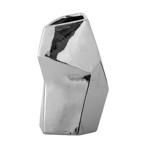 Глинена ваза в сребрист цвят (височина 23 cm) Dimona – Bloomingville-image-3