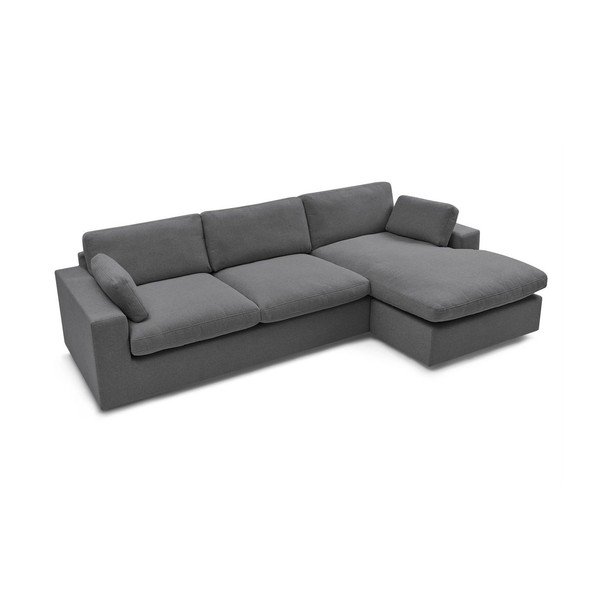 Тъмносив ъглов диван Belair – Bobochic Paris-image-4