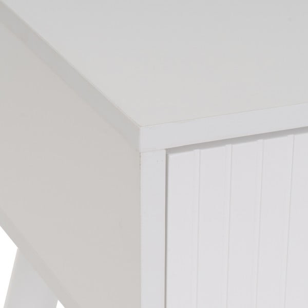 Бяло нощно шкафче – Casa Selección-image-2