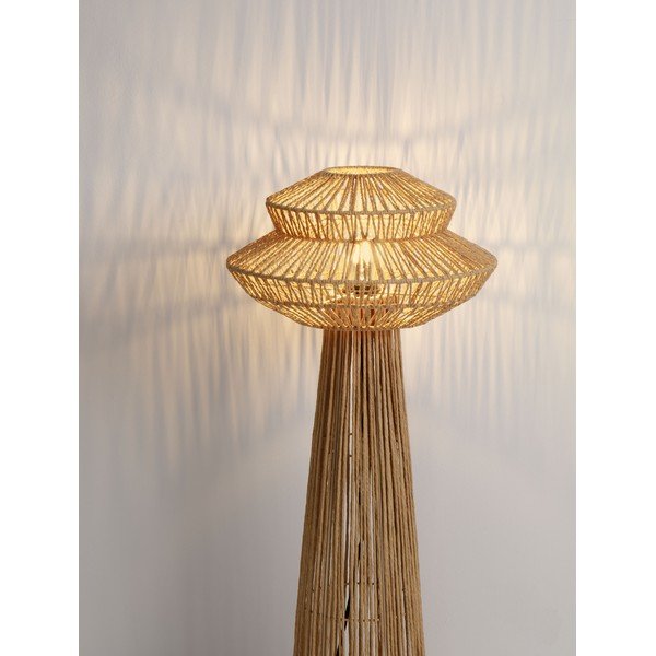 Въжена подова лампа в естествен цвят (височина 90,5 cm) Nua – Nova Luce-image-1
