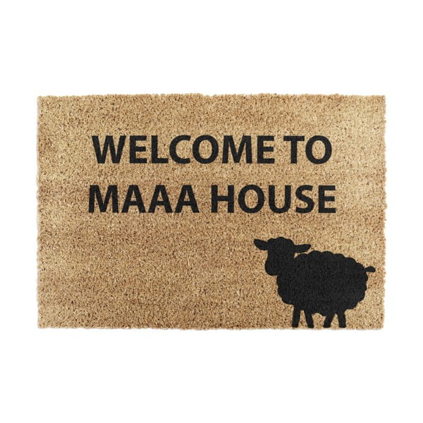 Изтривалка от кокосови влакна 40x60 cm Welcome to Maaa House – Artsy Doormats