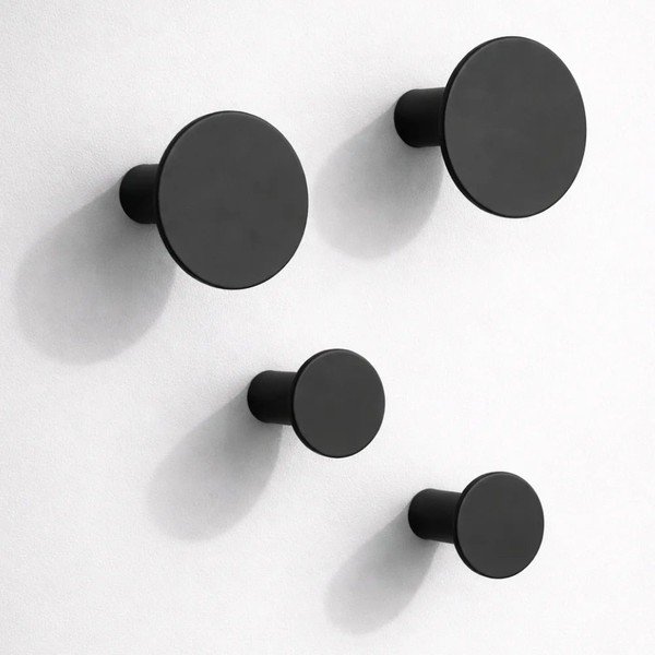 Черни стенни комплект куки 4 бр. Ponto – Blomus-image-1