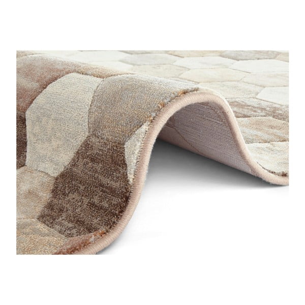 Кафяв и кремав килим Arty Manosque, 80 x 150 cm - Elle Decoration-image-2