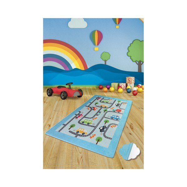 Детски килим , 100 x 160 cm Baby Cars - Conceptum Hypnose-image-1
