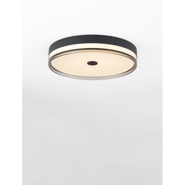 Матово черно стоманено LED затъмняващо се осветително тяло за таван Helios – Nova Luce-image-4