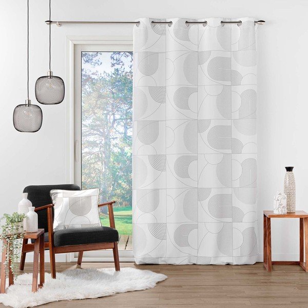 Бяла завеса 140x280 cm Esquisse – douceur d'intérieur-image-2