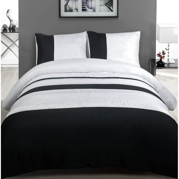 Спално бельо за двойно легло от микрофибър Stripes, 240 x 200 cm - Muller Textiels