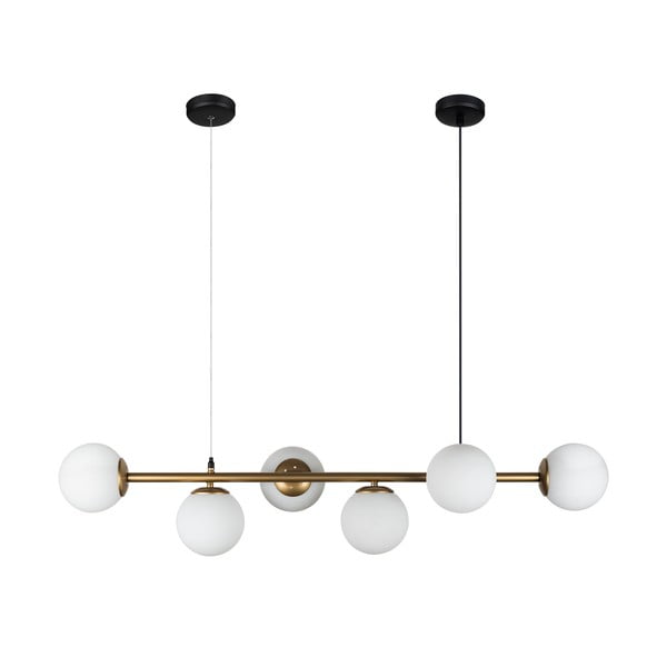 Висяща лампа в златист цвят, височина 120 cm Owl - Squid Lighting-image-2