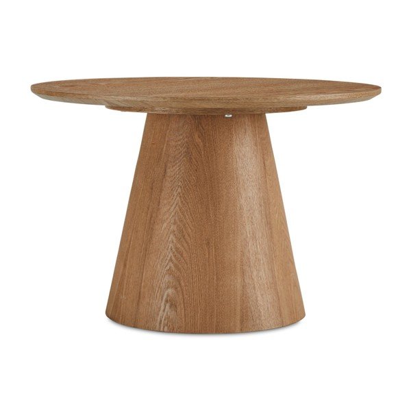 Масичка за кафе от декор от дъб  в естествен цвят ø 60 cm Tango – Furnhouse-image-1