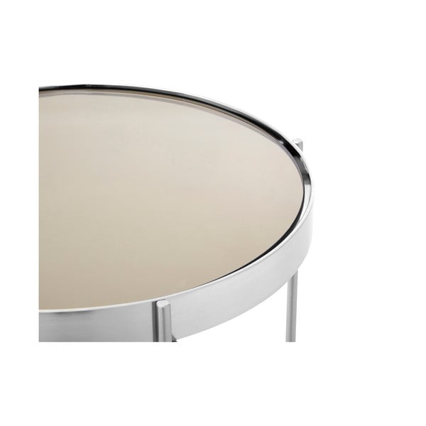 Кръгла маса със стъклен плот ø 33 cm Allure - Premier Housewares-image-2