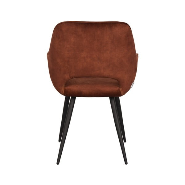 Кафяви трапезни столове в цвят коняк в комплект от 2 броя Fer - LABEL51-image-4