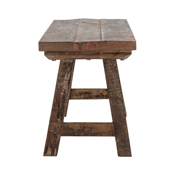 Градинска пейка от масивно дърво в естествен цвят Brosse – Bloomingville-image-3