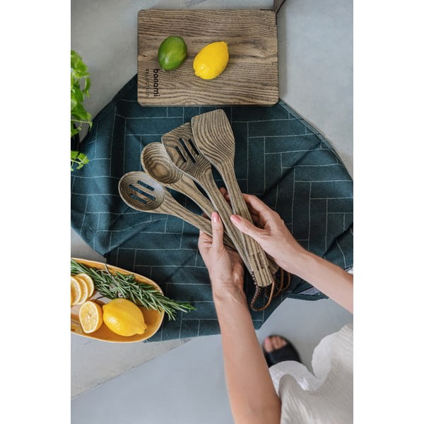 Дървен  комплект кухненски прибори 4 бр. – Bonami Selection-image-2