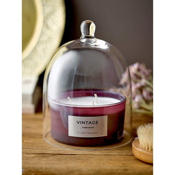 Ароматна свещ с време на горене 25 h Vintage Cedarwood – ILLUME x Bloomingville-image-1