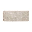 Бежов текстилен килим за баня 50x120 cm Ricochet – douceur d'intérieur