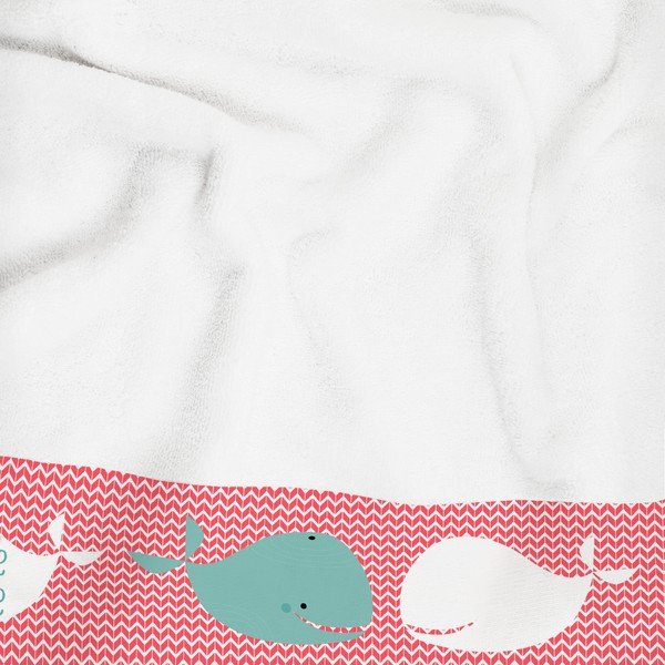 Sada ručníku a osušky Baleno Whale Ride-image-1