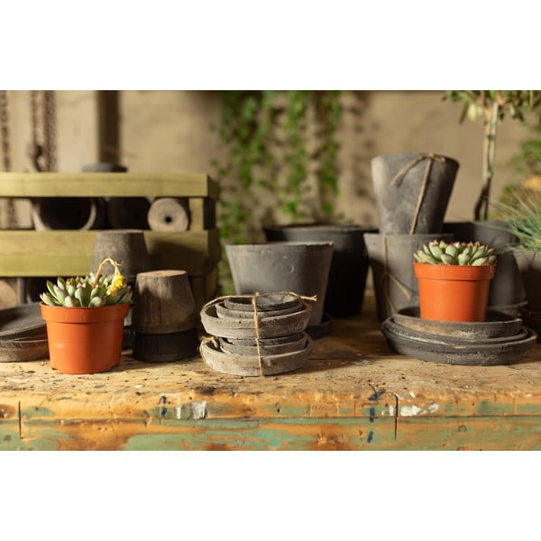 Комплект от 3 чинии за саксии от теракота - Esschert Design-image-4