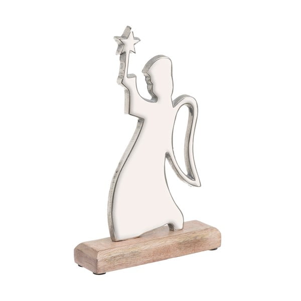 Коледна дървена украса във формата на ангел Моника - InArt