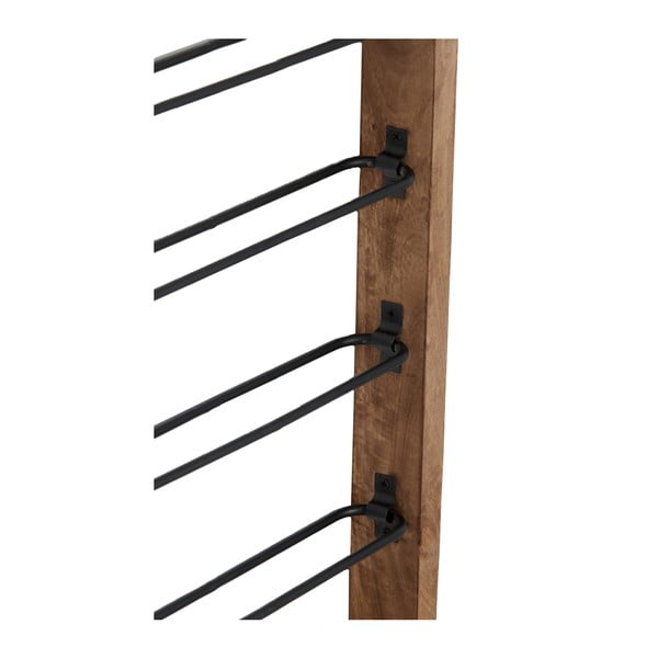 Кафяв стенен стелаж за 8 бутилки вино Sorrento - Light & Living-image-2