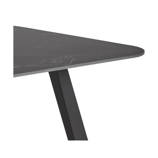 Трапезна маса с керамичен плот 90x180 cm Antalya – Actona-image-2