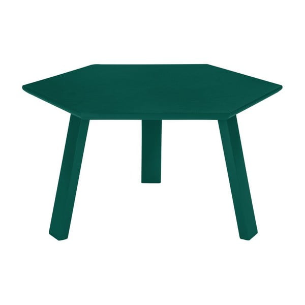 Konferenční stolek Hexagon Green, 47x37x47 cm