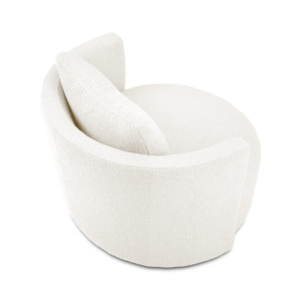 Бял въртящ се стол Nael - Interieurs 86-image-3