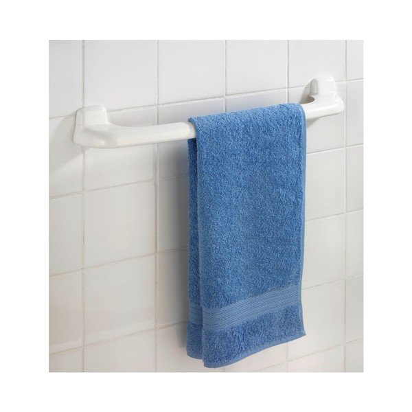 Бял държач за кърпи за стена Pure - Wenko-image-1