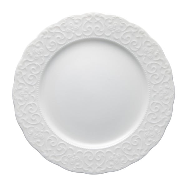 Бяла порцеланова чиния , ⌀ 25 cm Gran Gala - Brandani