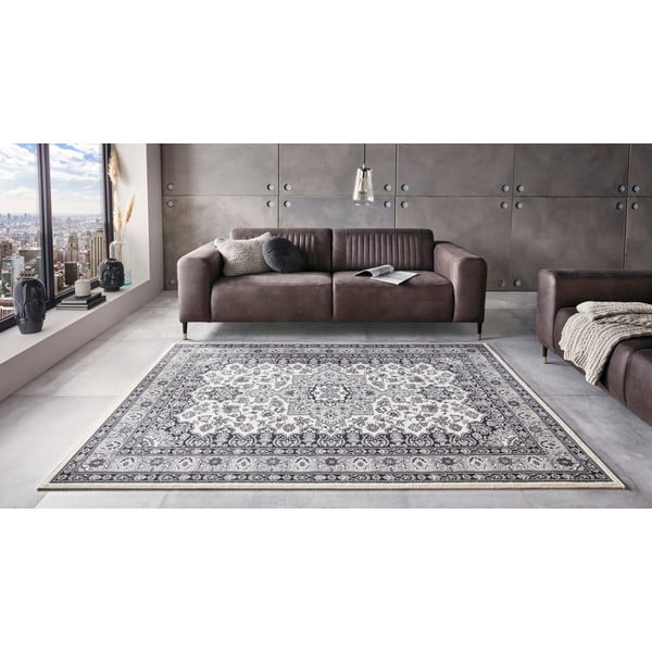 Кремаво-сив килим , 120 x 170 cm Parun Tabriz - Nouristan-image-1
