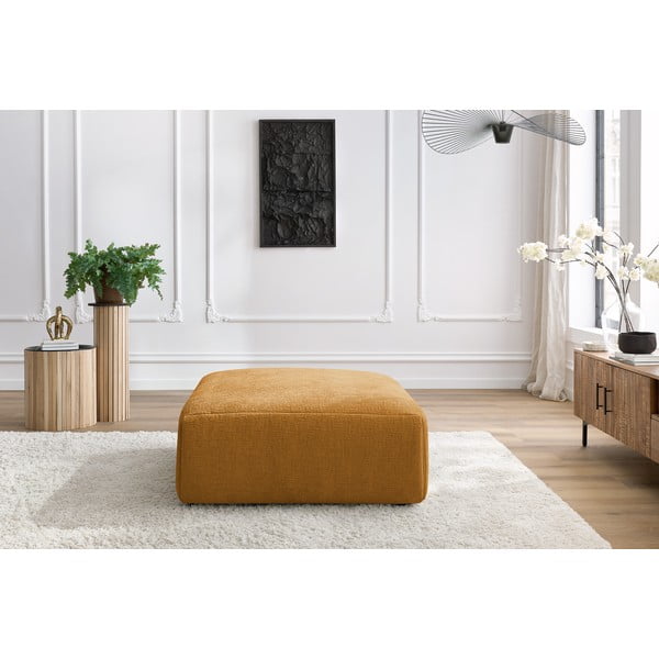 Табуретка в цвят горчица Jeanne - Bobochic Paris-image-4