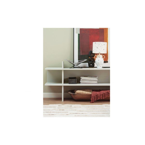 Бяла настолна лампа (височина 46 cm) Hoed - Basiclabel-image-3