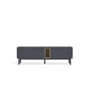 Тъмно сива телевизионна масичка 180x56 cm Corvo - Teulat