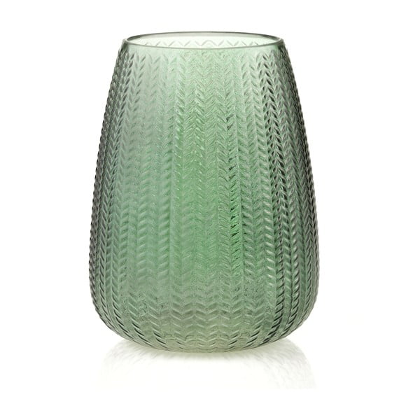Зелена стъклена ваза (височина 24 cm) Sevilla – AmeliaHome