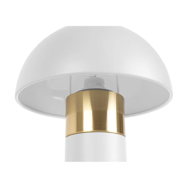 Настолна лампа в бяло-златист цвят, височина 26 cm Seta - Leitmotiv-image-2