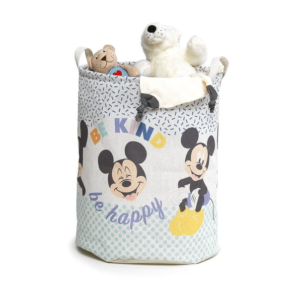 Детска текстилна кошница за съхранение Mickey, височина 45 cm Disney - Domopak