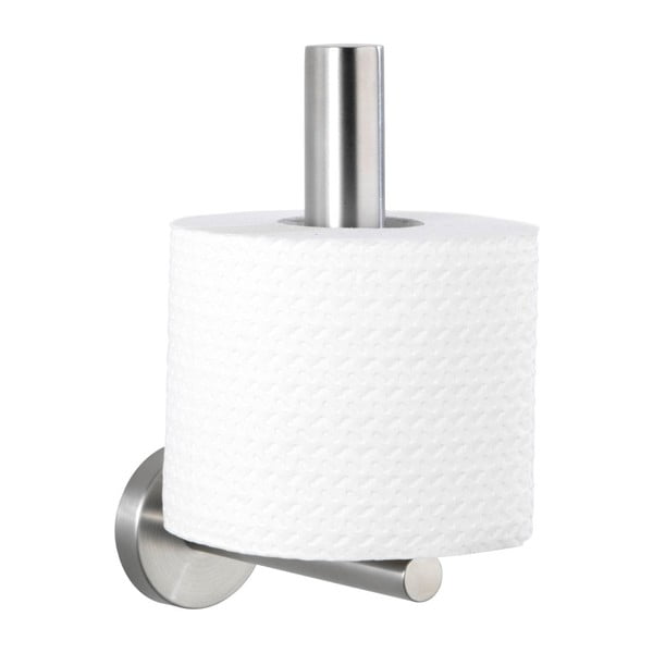 Матово сребро стенен държач за тоалетна хартия от неръждаема стомана Bosio – Wenko