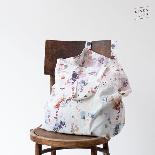 Ленена чанта за пазаруване - Linen Tales-image-1