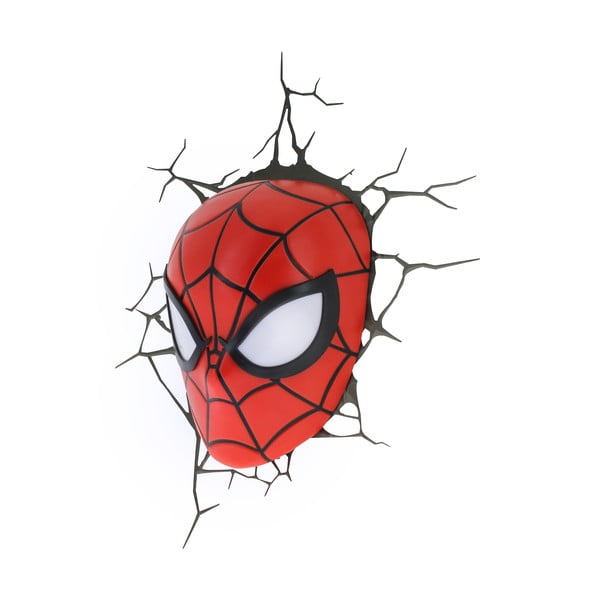 Dětské 3D světlo na zeď Spiderman