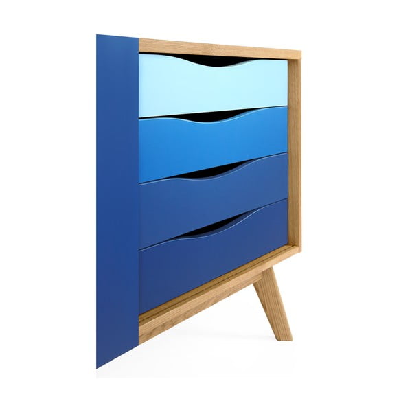 Син скрин с чекмеджета Avon - Woodman-image-4