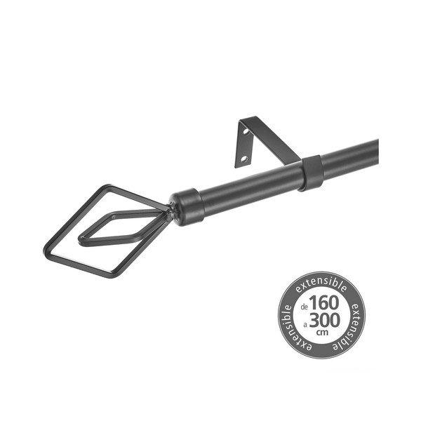 Метален разтегателен корниз 160 - 300 cm - Casa Selección-image-1
