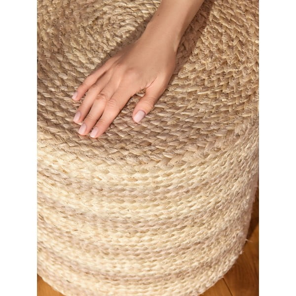 Табуретка в естествен цвят Jutta Gold – Hanse Home-image-4