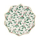 Хартиени табла за еднократна употреба в комплект от 8 бр. Holly Pattern – Meri Meri