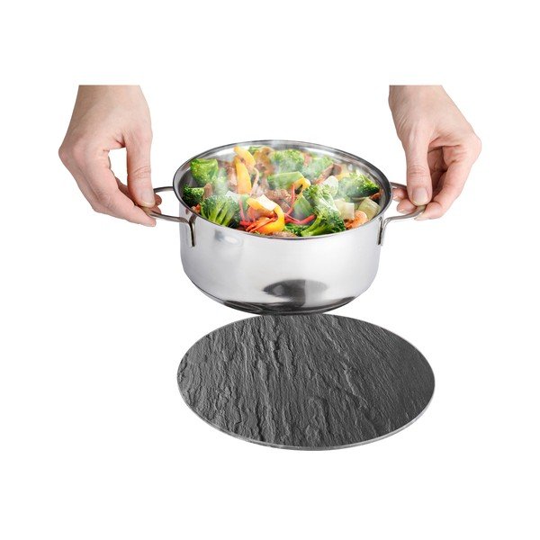 Черна подложка, ø 20 cm - Wenko-image-2