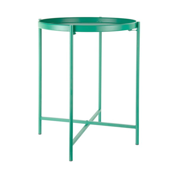 Метална кръгла странична масичка ø 40 cm Meseta  – Leitmotiv