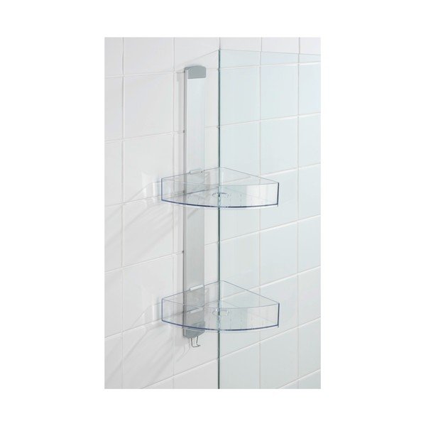 Ъглов висящ рафт за баня Premium, 21 x 20 cm - Wenko-image-1