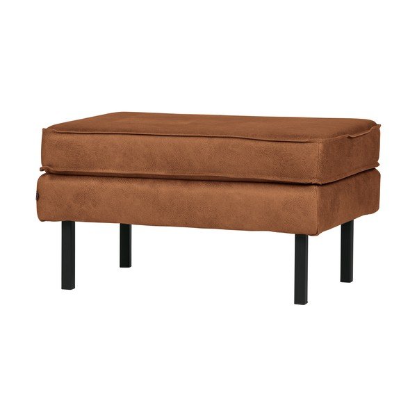 Светлокафява табуретка за крака Rodeo - BePureHome-image-2