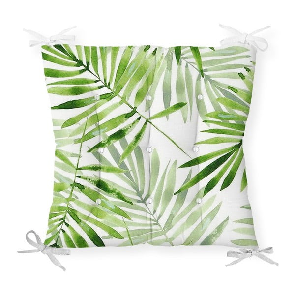 Възглавница за сядане от памучна смес Chamedorea, 40 x 40 cm - Minimalist Cushion Covers