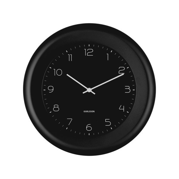 Стенен часовник ø 38 cm Dual Disc - Karlsson-image-3