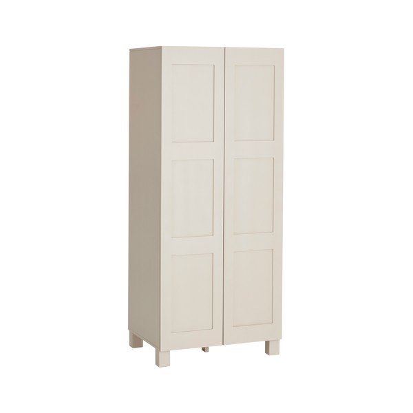 Сиво-бежов висящ гардероб от МДФ 80x190x61 cm Ben – Ellos Home
