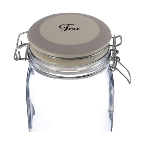 Стъклена кутия за чай Grocer – Premier Housewares-image-4